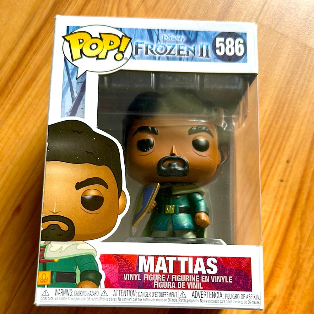Funko Pop! Disney Frozen II Mattias Figure - Green and Brown‎
